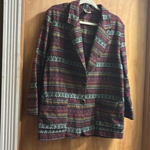 Vintage Ivy southwestern blazer.